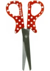 Minnie Mouse Puantiye Desenli Makas