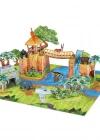 National Geographic Kids  Orman Hayvanları Oyun Seti 3D Puzzle DS