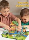 National Geographic Kids  Orman Hayvanları Oyun Seti 3D Puzzle DS