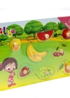 Niloya Ahşap Puzzle - Meyveler