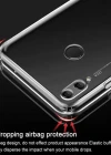 Oppo A15S Tıpalı Kamera Korumalı Şeffaf Silikon Kılıf