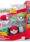Pokemon Clip N Go Pokeball Kemer ve Figür Seti - Bulbasaur