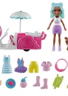 Polly Pocket Flamingo Atıştırmalık Arabası HWP24
