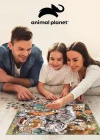 Prime 3D - Vahşi Kediler 100 Parça Puzzle ve Figür Set 15544