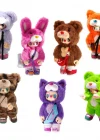 Rebel Bear Pozlanabilir Sürpriz Figür Çantalı Seri CSRB005