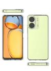 Redmi 13c Sert Şeffaf Telefon Kılıfı