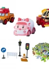 Robocar Poli GoGo City Serisi - Amber, Roy, Mark Oyun Seti 913