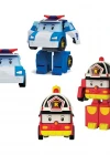 Robocar Poli Mini Transforming Kasabanın Kurtarma Araçları 4lü S