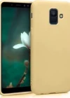 SAMSUNG A6 2018 PREMIUM SİLİKON GOLD