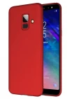 SAMSUNG A6 2018 PREMIUM SİLİKON KIRMIZI