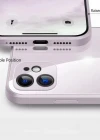 Samsung Galaxy A12 Parlak Cam Kamera Korumalı Telefon Kılıfı