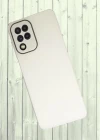 Samsung Galaxy A22 Parlak Cam Kamera Korumalı Telefon Kılıfı