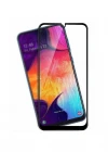 Samsung Galaxy A30 9D Full Cam Kavisli Ekran Koruyucu