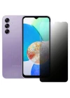 Samsung Galaxy A34 Uyumlu 9H Mat Privacy Nano Kırılmaz Ekran Koruyucu