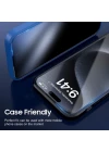 Samsung Galaxy A35-A55 Uyumlu Elektriklenme Önleyici Anti-Static Tam Kaplayan Temperli Cam Ekran Koruyucu