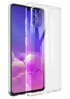 Samsung Galaxy M30S Tıpalı Kamera Korumalı Şeffaf Silikon Kılıf