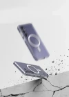 Samsung Galaxy S23 FE Kılıf Crystal Sert MagSafe Özellikli Şeffaf