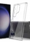 Samsung Galaxy S24 Ultra Şeffaf Silikon Kılıf