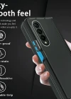 Samsung Galaxy Z Fold 4 Sert Kristal Telefon Kılıfı Koruma Kılıf - Şeffaf