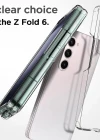 Samsung Galaxy Z Fold 6 Kılıf Şeffaf Sert