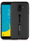 SAMSUNG J6 STANDLI KILIF SİYAH
