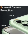 Samsung S23 Fe Sert Şeffaf Telefon Kılıfı