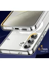 Samsung S25 Plus Magsafe Sert Şeffaf Telefon Kılıfı