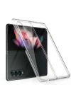 Samsung Z Fold 5 2 Parçalı Şeffaf Kılıf