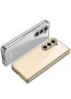 Samsung Z Fold 5 2 Parçalı Şeffaf Kılıf