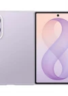 Samsung Z Fold 8 Şeffaf Sert Kılıf