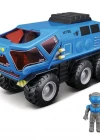 Space Explorers 6x6 Rover Sürtmeli Uzay Aracı ve Figür Mavi