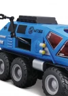 Space Explorers 6x6 Rover Sürtmeli Uzay Aracı ve Figür Mavi