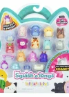 Squish-a-longs 14 Figür + Yüzük Set Seri 2 AL0066