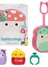 Squish-a-longs 3 Figür + Yüzük Çantalı Sürpriz Paket Seri 1