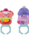 Squish-a-longs 8 Figür + Yüzük Set Seri 1 AL0082