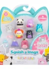 Squish-a-longs 8 Figür + Yüzük Set Seri 1 AL0082