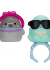 Squish-a-longs 8 Figür + Yüzük Set Seri 2 AL0024