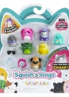 Squish-a-longs 8 Figür + Yüzük Set Seri 2 AL0024