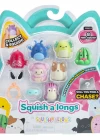Squish-a-longs 8 Figür + Yüzük Set Seri 2 AL0065