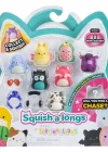 Squish-a-longs 8 Figür + Yüzük Set Seri 2 AL0084