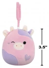Squishmallows İnek Patty 10 cm Klipsli CP00372