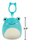 Squishmallows Kurbağa Robert 9 cm Klipsli CP00489