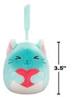 Squishmallows Siyam Kedisi Sigrid 10 cm Klipsli CP00373