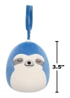 Squishmallows Tembel Hayvan Pablito 9 cm Klipsli CP00478