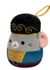 Squishmallows Yılbaşı Süsü - Fındıkkıran Fare Murray 10 cm