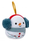 Squishmallows Yılbaşı Süsü - Kardan Adam Manny 10 cm