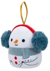 Squishmallows Yılbaşı Süsü - Kardan Adam Manny 10 cm