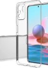 Xiaomi Redmi Note 10 4g Tıpalı Şeffaf Silikon