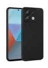 Xiaomi Redmi Note 13 5G Premier Siyah Silikon Kılıf