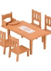 Yemek Masası ve Sandalyeler 4506